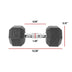 Coated Rubber Hex Dumbbell Pair