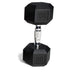 Coated Rubber Hex Dumbbell Pair