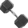 Coated Rubber Hex Dumbbell Pair